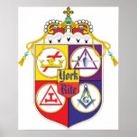 York Rite Shield posters