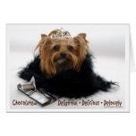 Yorkie Chocolate Princess cards