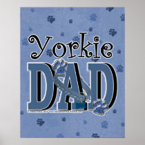 Yorkie DAD Print