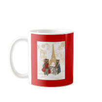 Yorkie Eiffel Tower Paris Mug