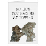 Yorkie & Lion Love cards