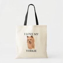 Yorkie Love! Canvas Bag