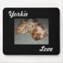 yorkie love mouse pads