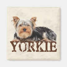 Yorkie Magnets