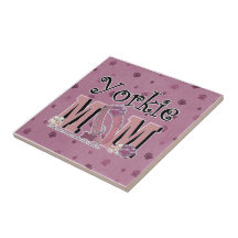 Yorkie MOM Tile