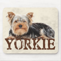 Yorkie Mouse Pad