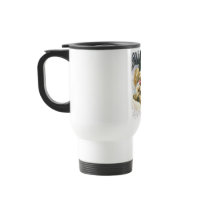 Yorkie Peek a Boo Travel Mug