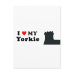 Yorkie Postcard