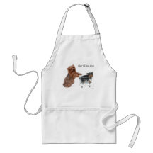 Yorkie Shop Til You Drop Apron