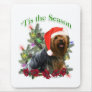 Yorkie 'Tis the Season  Mouse Pads