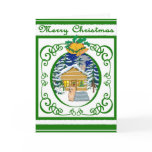 Yorkie Vintage Christmas cards
