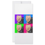Yorkie Yorkshire Terrier Collage rack cards