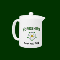 Yorkshire Born and Bred Teapot