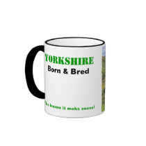 Yorkshire Born & Bred Mug