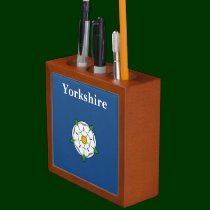 Yorkshire Rose Desk Organiser