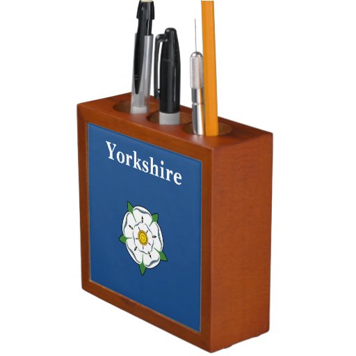 Yorkshire Rose Desk Organiser