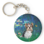 Yorkshire Terrier (Biewer) - Lilies 5 keychains