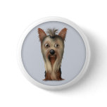 Yorkshire Terrier Button