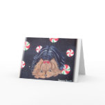 Yorkshire Terrier Christmas Card