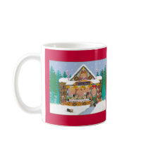 Yorkshire Terrier Christmas Treat Shop Holiday Coffee Mug