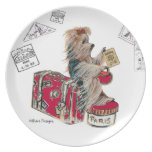 Yorkshire Terrier "Have Suitcase, Will Travel" Plates