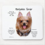 Yorkshire Terrier History Design mousepads