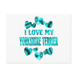 YORKSHIRE TERRIER Love postcards
