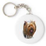 Yorkshire Terrier Mum 2 keychains