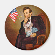 Yorkshire Terrier (T) - Lincoln Fridge Magnets