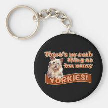 YORKSHIRE TERRIERS KEYCHAINS