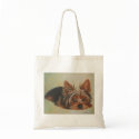 Yorshire Terrier Tote Bag