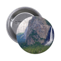 Yosemite Bridal Veil Fall Button
