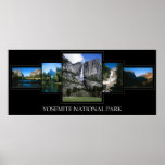 Yosemite Collage Posters