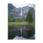 yosemite falls reflection postcards