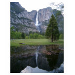 yosemite falls reflection t-shirts