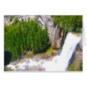 yosemite falls with rainbow cards