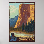 Yosemite National Park, CA - El Capitan Poster posters