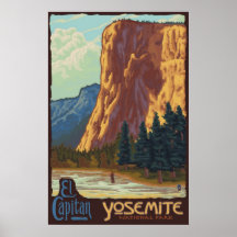 Yosemite National Park, CA - El Capitan Poster