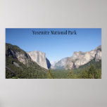 Yosemite National Park Poster