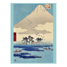 Yoshiwara  by Ando, Hiroshige Ukiyoe Postcards
