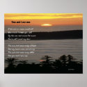You and I are one posters