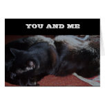 YOU AND ME, FOREVER card
