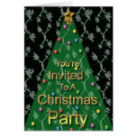 You're Invited To A Christmas Party Greeting Cards