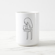 you are beautiful coffee mug