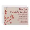 YOU ARE CORDIALLY INVITED invitations