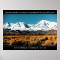 "You are God" Canvas Print