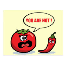 You are hot ! postcards