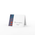 You are invited to a party! greeting card
