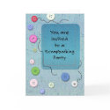 You are Invited to a Scrapbooking Party cards