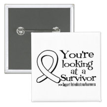 You are Looking at a Retinoblastoma Survivor Pinback Button